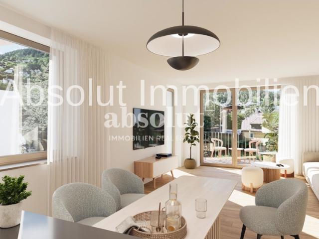 Energieeffizienter Neubau im Zentrum von Zell am See! 92 m² Wnfl 2 SZ, Hauptwohnsitz mit Seeblick!