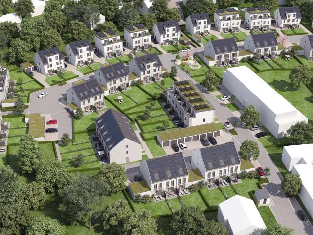 Energieeffizientes Reihenmittelhaus für die ganze Familie