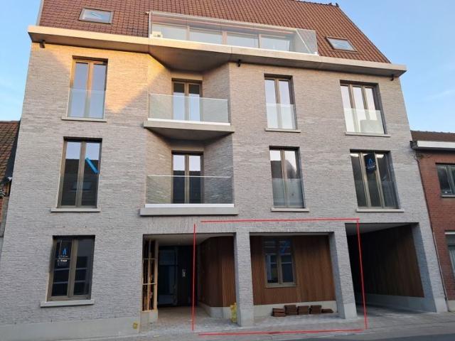 Energiezuinig nieuwbouwappartement + garage, centrum Staden