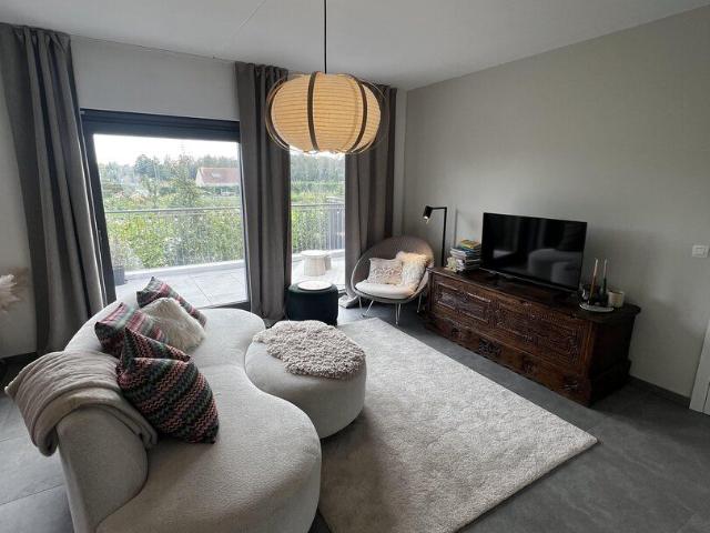 Energiezuinig appartement met 2 slaapkamers in het groen