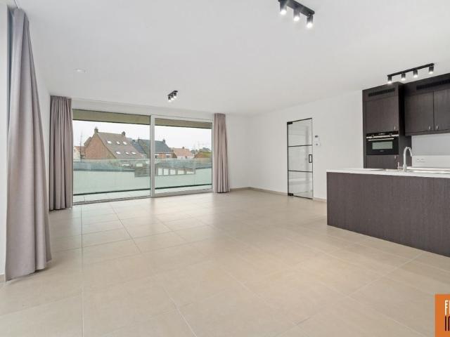 Energiezuinig appartement 103 m² met parking in het centrum van Jabbeke