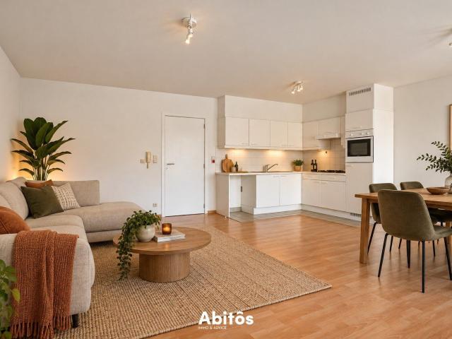 Energy efficient two bedroom apartment near Ghent Univers.