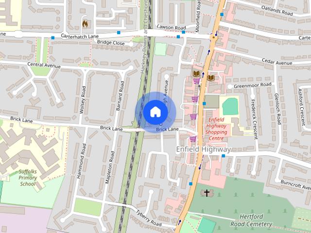 Enfield Highway, Enfield, EN3