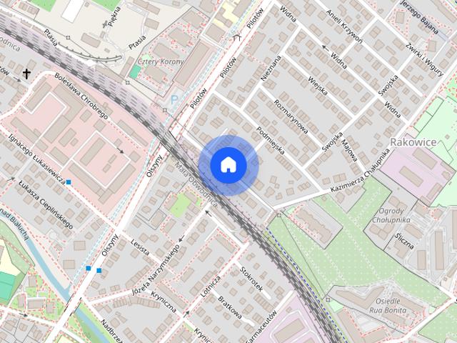 Eng | Raciborskiego | Kawalerka | 27m2 | Ogród