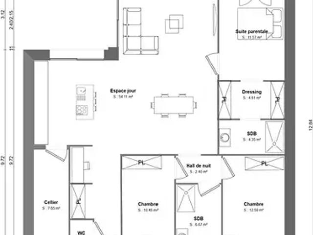 Englefontaine 59530 Programme neuf maison neuf à vendre 5 pièces