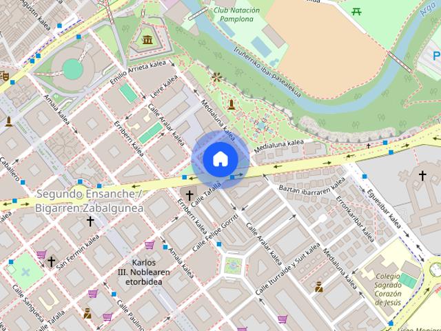 Enjoyable single bedroom near Parque de la Media Luna