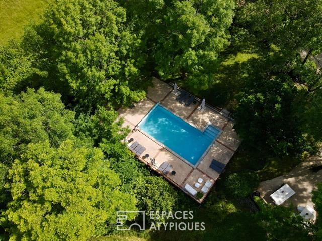 Ensemble immobilier d'exception clé en main 624m² Saint Etienne de Villeréal