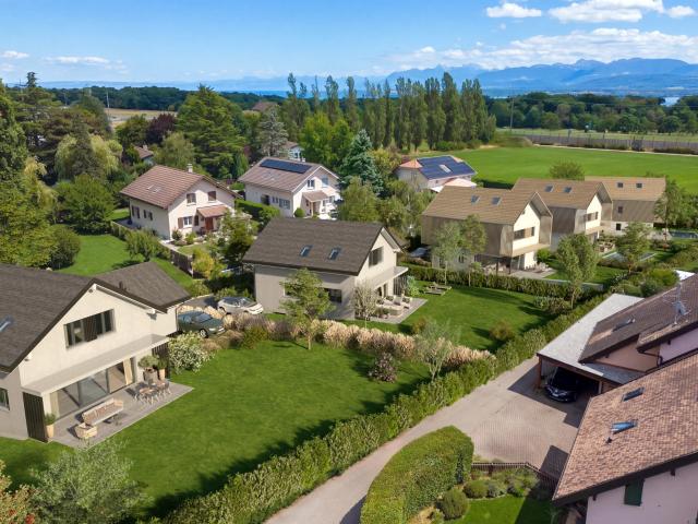 Entwicklung von fünf freistehenden Villen in Chavannes de Bogis