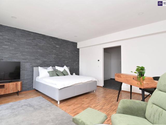 Entzückende, moderne, vollmöblierte Garconniere mit 40m² 3D Rundgang vorhanden!