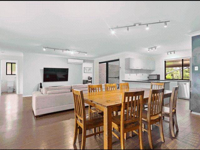 Entertainer with large timber deck