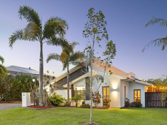 Open Plan Family Living Opposite the Park with Resort Style Pool & Serene Bush Outlook in Coomera Waters