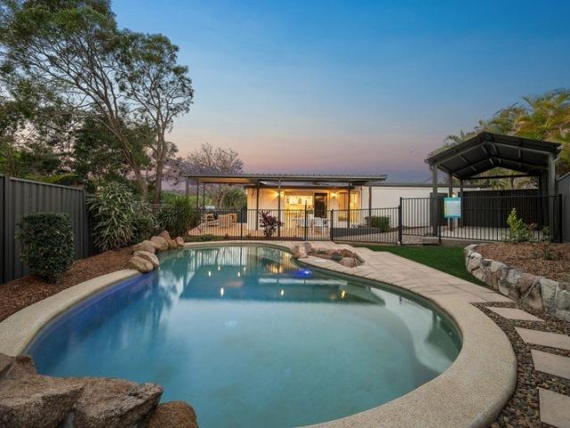 Enticing Family Entertainer surrounded by parklands