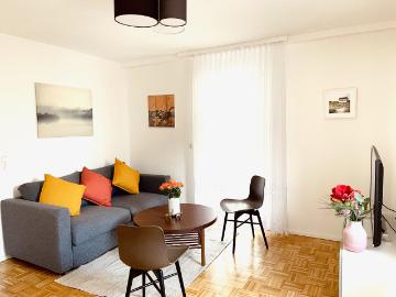 Entire Apartment – modern, cozy & fully furnished with a spacious terrace