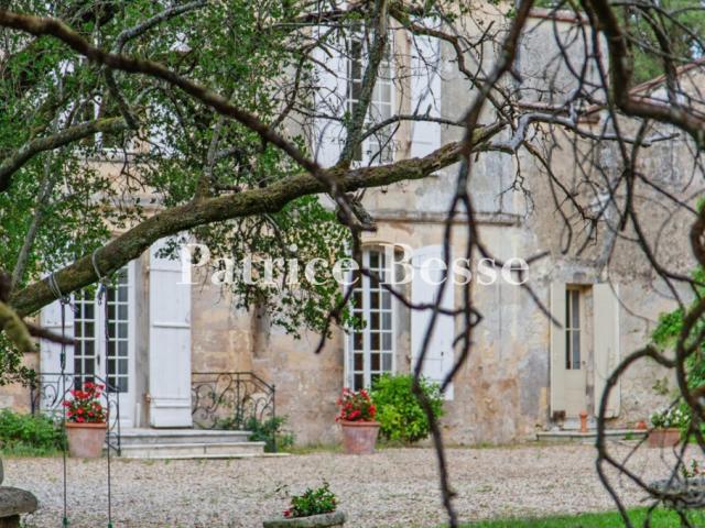 Entre Bordeaux et la rivière Dordogne, une maison de maître. 250m² Bordeaux