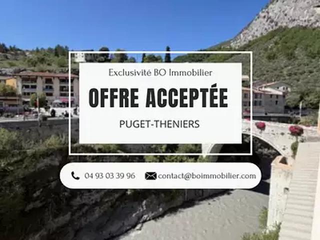 Entrevaux 04320 Achat / Vente appartement 2 pièces t2