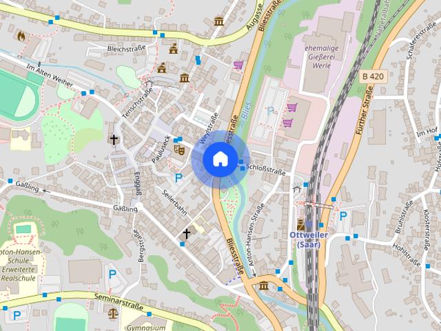 ENTSPANNUNG sanierte Altbauwohnung mit Stellplätzen in Ottweiler!