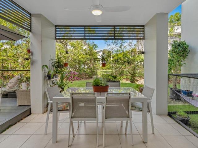 Escape To Nature Tranquil Garden Setting in exclusive Grand Manors, yet striking distance to the coast