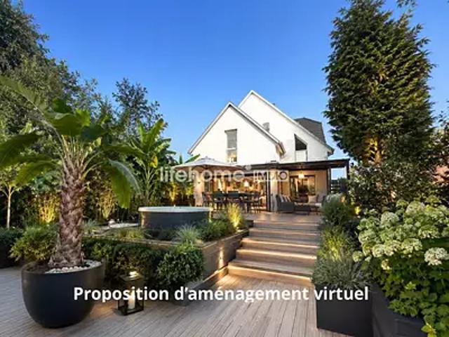 Eschau 67114 Achat / Vente maison 9 pièces t9 piscine terrasse