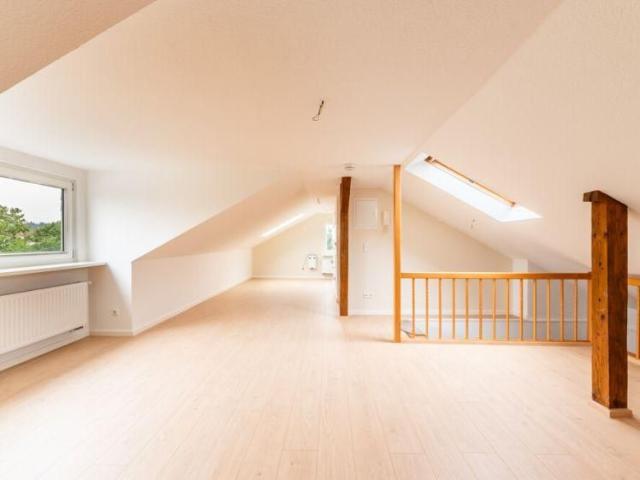 ESDI+ Frisch modernisierte DG Wohnung mit EBK und Stellplatz in zentraler Lage von Heidenau