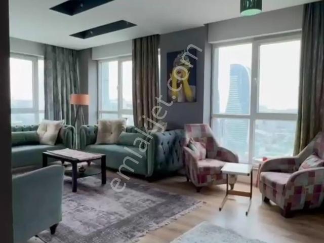 Esenyurt Akevler Mahallesi 2+1 15.kat Kiralık Full Eşyalı Daire Site İçerisinde Balkonlu !