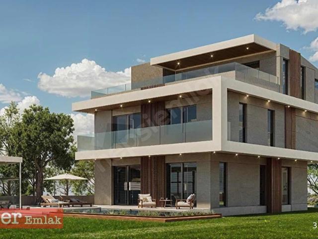 ESER'DEN MENEKŞE'DE GÖL MANZARALI ULTRA LÜX 5+2 TRİPLEX VİLLA