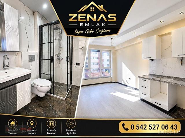 Eskişehir de Satılık 1+1 Arakatta, Ön Cephe, Zeminden Isıtma, Asansörlü