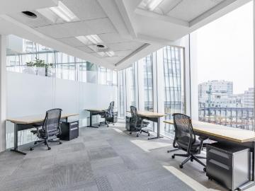 Espacio de oficina en renta para 5 personas en Regus Carso
