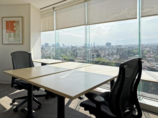 Espacio de oficina en renta para 2 personas en Regus Metropoli Patriotismo