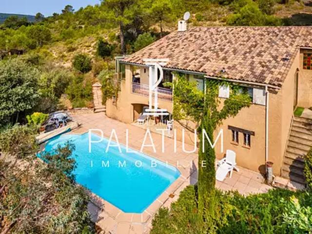 Esparron de Verdon 04800 Achat / Vente maison 5 pièces t5 piscine terrasse