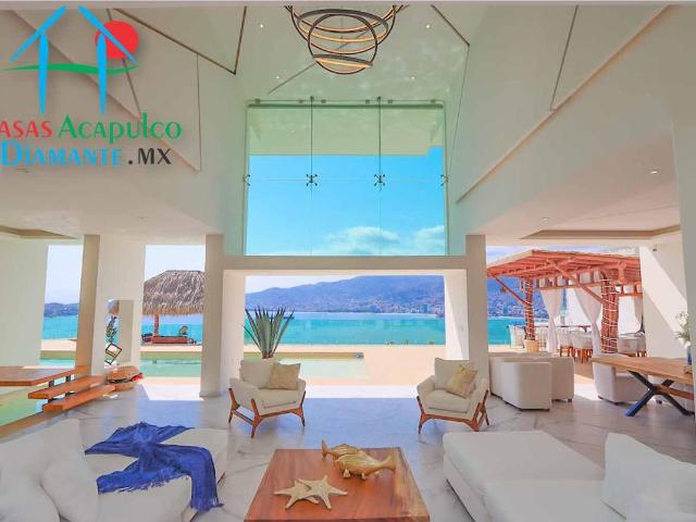 Espectacular casa con 6 recámaras, terraza con alberca, jacuzzi y vista al mar