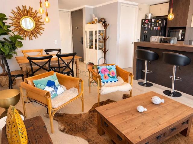 Espectacular departamento amoblado 2d2b kennedy/manquehue