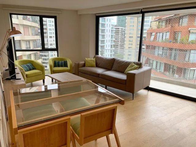 Espectacular departamento en arriendo de 2 dorm. las condes