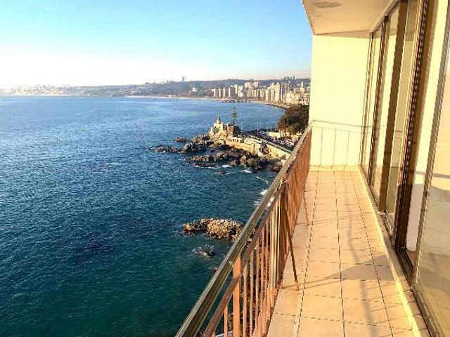Espectacular departamento, primera linea, cerro Castillo