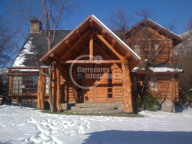 Espectacular Log House En Las Termas De Chillan
