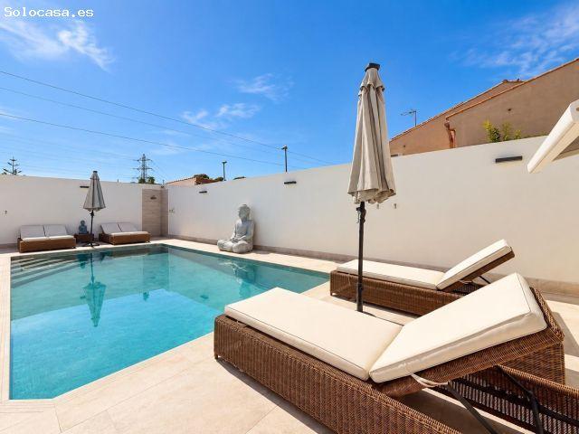 ESPECTACULAR VIVIENDA REFORMADA CON PISCINA, BODEGA, GIMNASIO Y UNA EXCEPCIONAL PRIVACIDAD