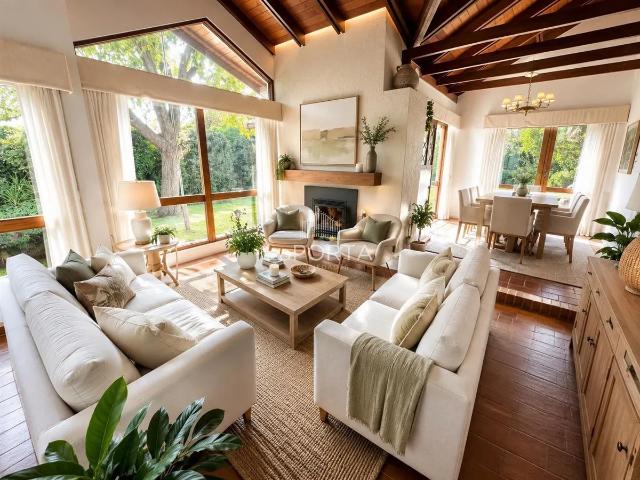 Espectacular y luminosa casa/ gran patio / arboles frutales