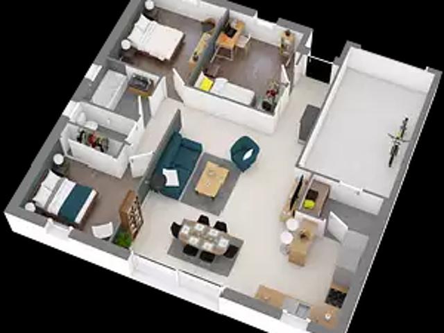 Espiet 33420 Programme neuf maison neuf à vendre 4 pièces