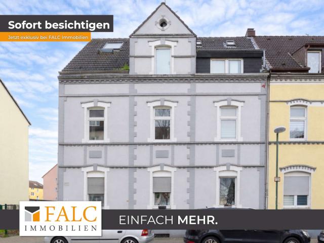 Essen Altenessen Süd: Mehrfamilienhaus mit 6 Wohnungen & Hofgebäude