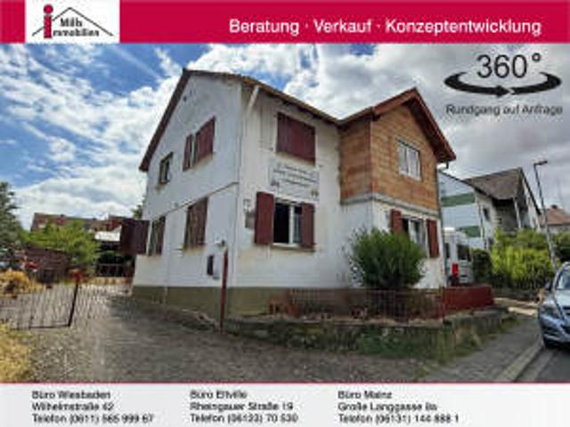 Essenheim: Freistehendes, großes 1 2 Familienhaus