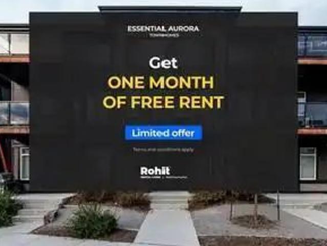 Essential Aurora Townhomes — Fen 3 BR Single Garage