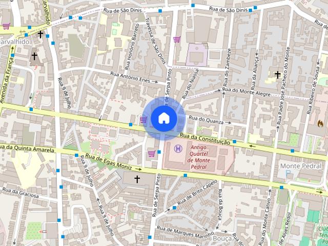 Estudio charmoso acolhedor no Porto rua Serpa Pinto