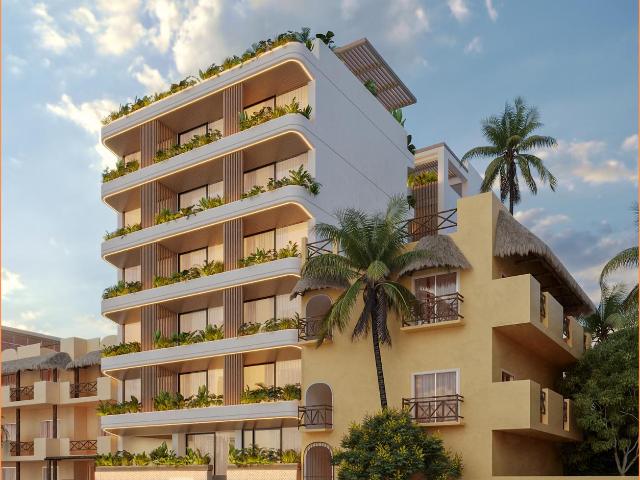 ESTUDIO CON BALC?N EN PLAYA DEL CARMEN, A 3 MINUTOS DEL MAR. IDEAL PARA RENTA VACACIONAL