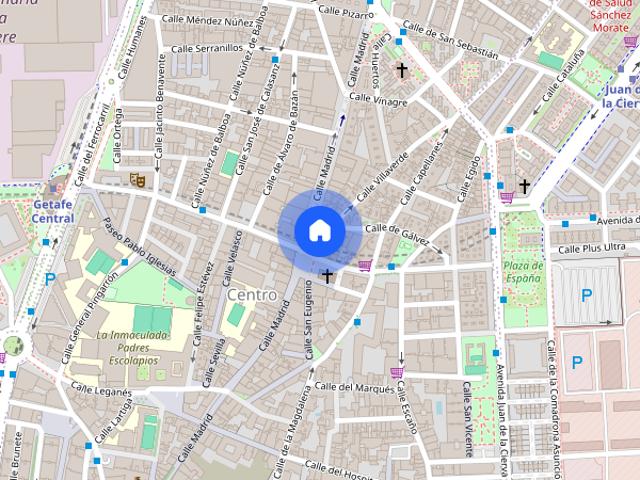 Estudio de alquiler en Calle Villaverde, 5, Centro, Getafe