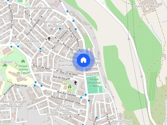 Estudio em Catujal Loures 15 minutos da Gare do Oriente