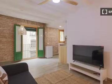 Apartamento en alquiler en Carrer de Sant Vicenç, Barcelona - Cocina equipada