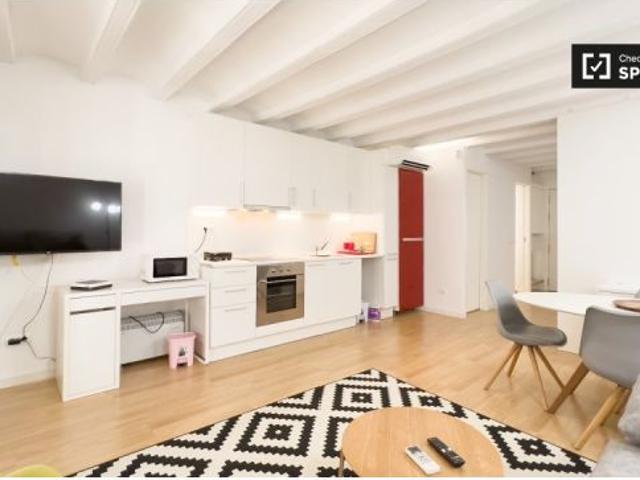 Estudio en alquiler en El Raval, Barcelona, gastos incluidos