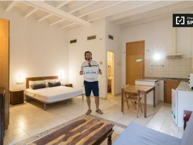 Estudio en alquiler en El Raval, Barcelona, gastos incluidos
