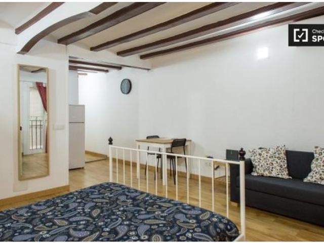 Estudio en alquiler en El Raval