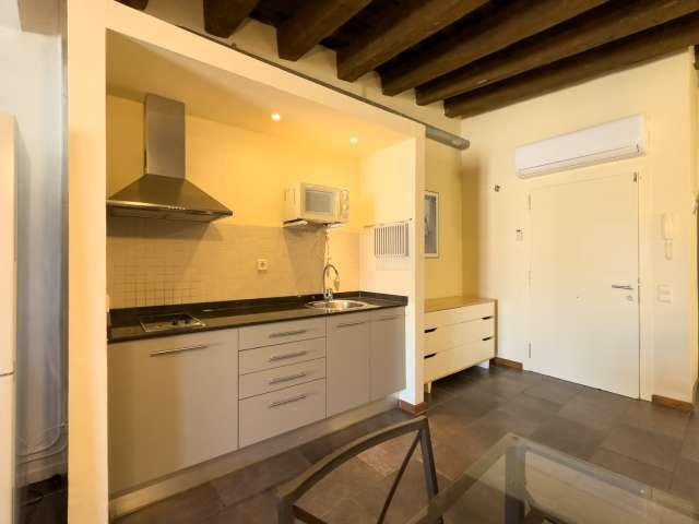 Estudio en alquiler en Sant Pere Santa Caterina, Barcelona