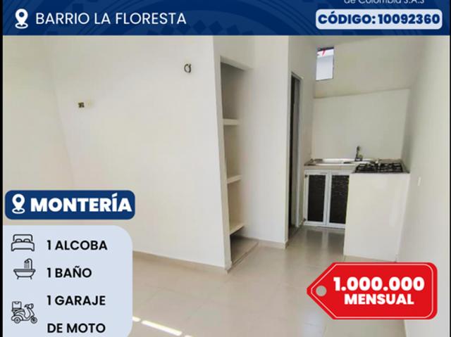 Estudio en arriendo en Comuna 8